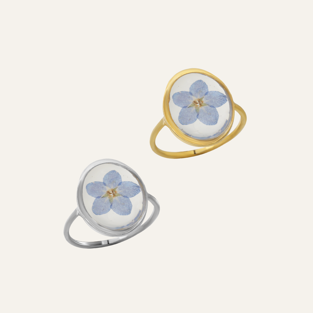 Birth Flower Minimal Necklace