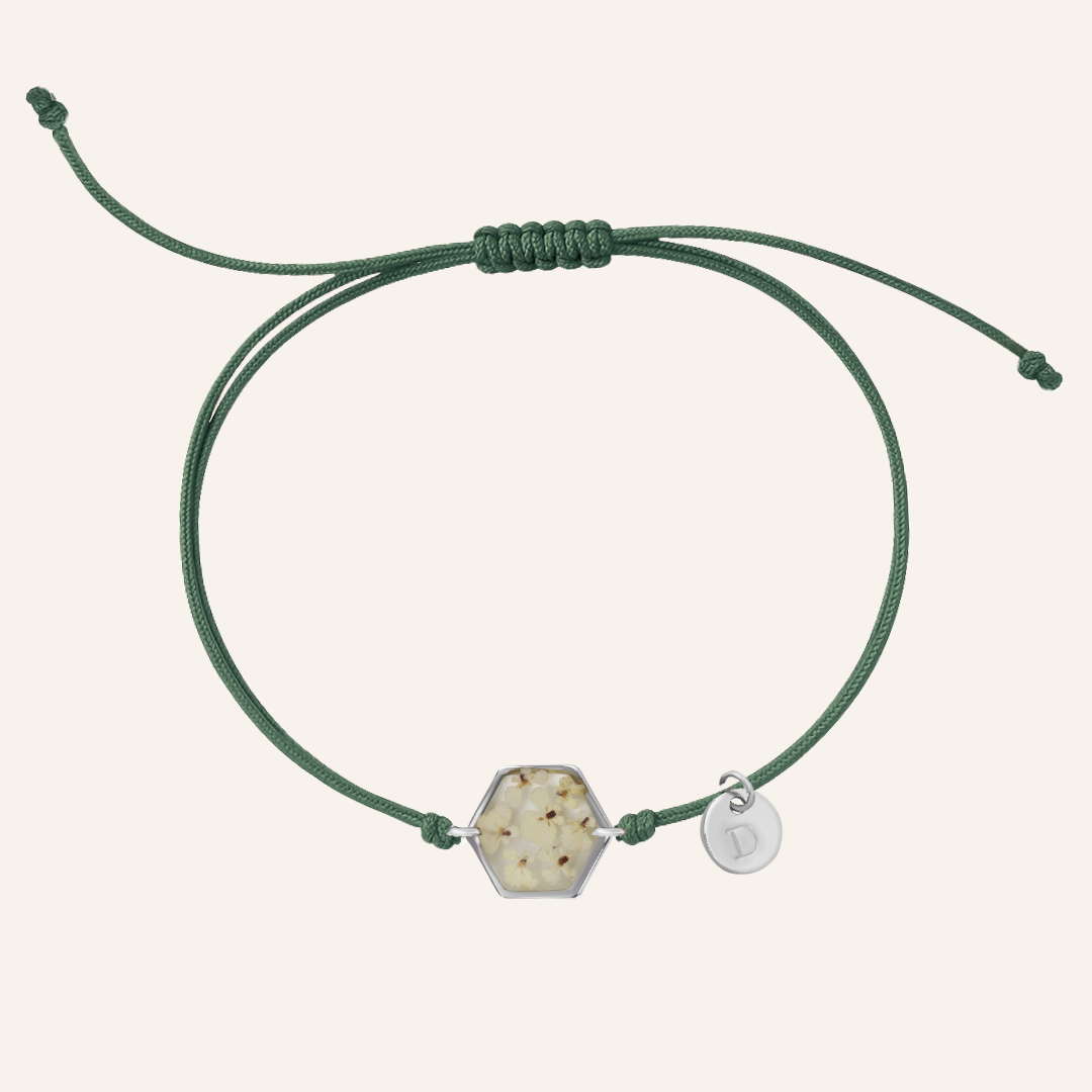 Daily Bloom - White Bracelet