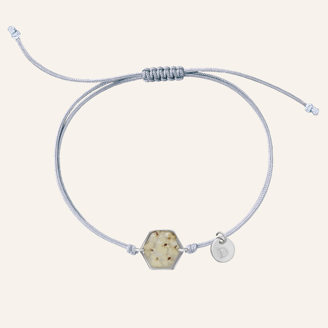 Daily Bloom - White Bracelet