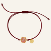 Teeny Weeny Hexagon - Pink Bracelet