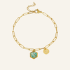 Bracelet | Golden Garden Hexagon 