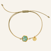 Teeny Weeny Hexagon - Blue Bracelet
