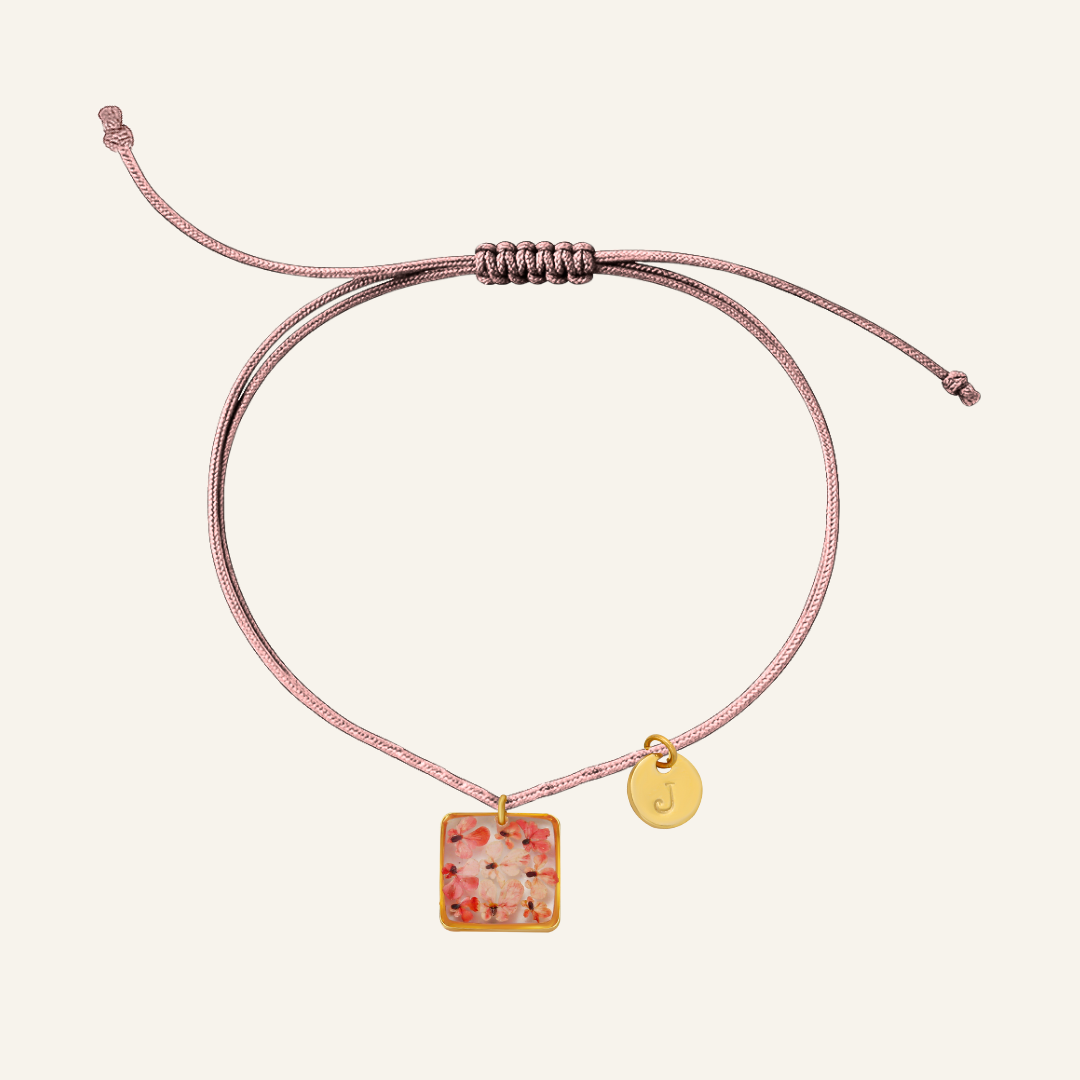 Teeny Weeny Square Pink Halhal
