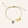 anklet | Tiny Garden Hexagon Blue