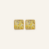 Earring | Teeny Weeny Square Blue 