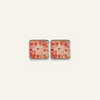 Earring | Teeny Weeny Square Blue 