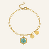 Bracelet | Golden Garden Hexagon 
