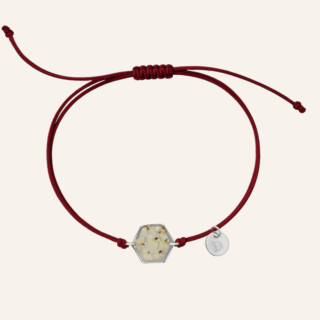 Daily Bloom - White Bracelet