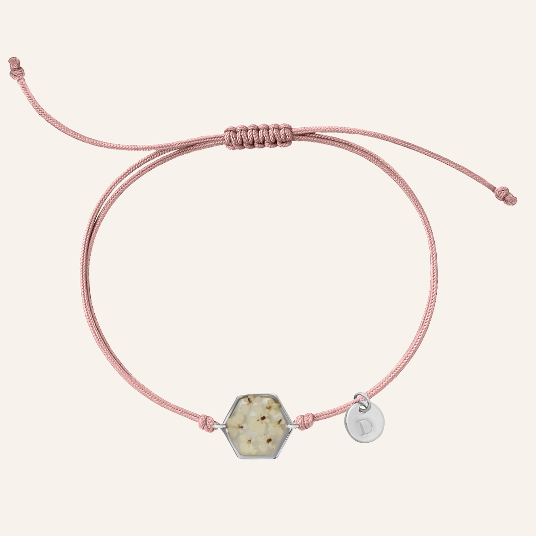 Daily Bloom - White Bracelet
