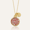 Necklace | Depth of Pink Circle