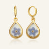 Forget Me Not Teardrop Earring