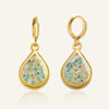 Happy Blue Sky Teardrop Earring