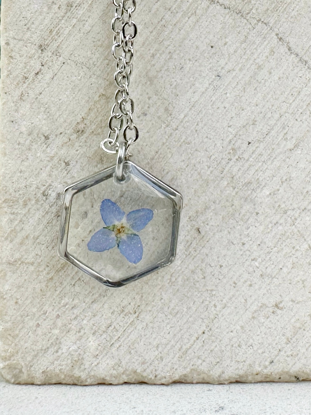 Necklace | Daily Bloom - Blue Flowers