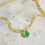 Bracelet | Golden Garden Hexagon 