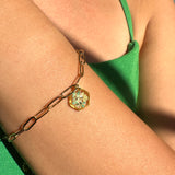 Bracelet | Golden Garden Hexagon 