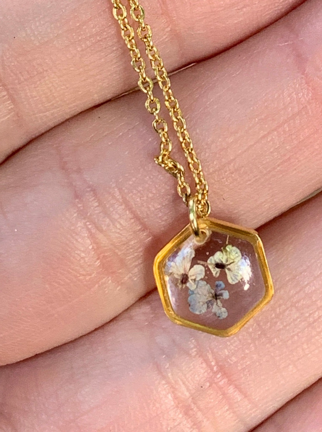 Teeny Weeny Hexagon | Lilac