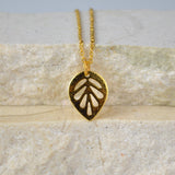 Necklace | Paper Leaf