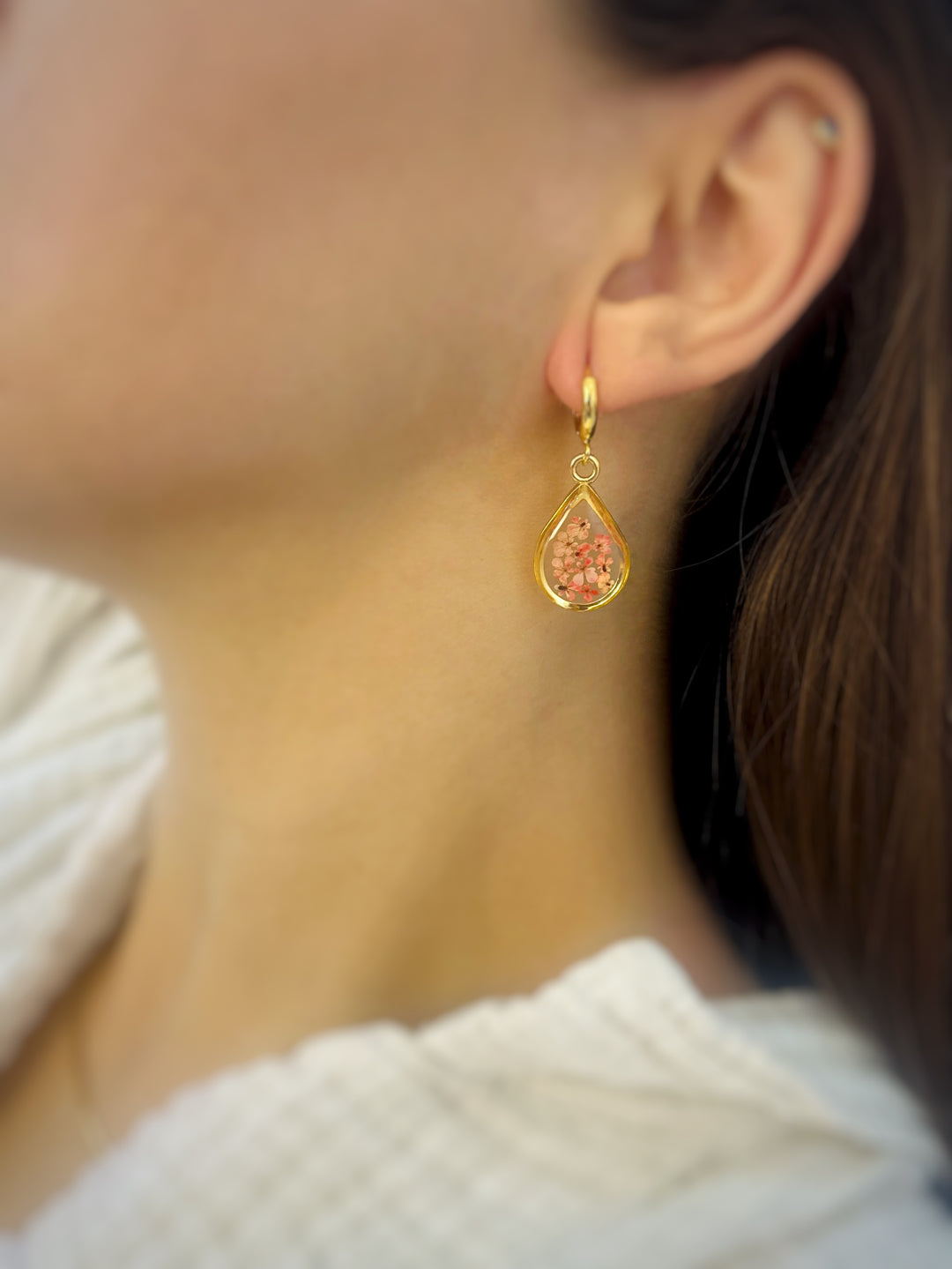 Earring | Happy Blue Sky Teardrop