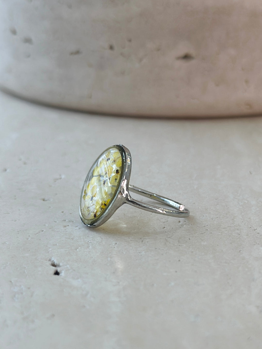 Yüzük | Tiny Garden Rhodium Yellow